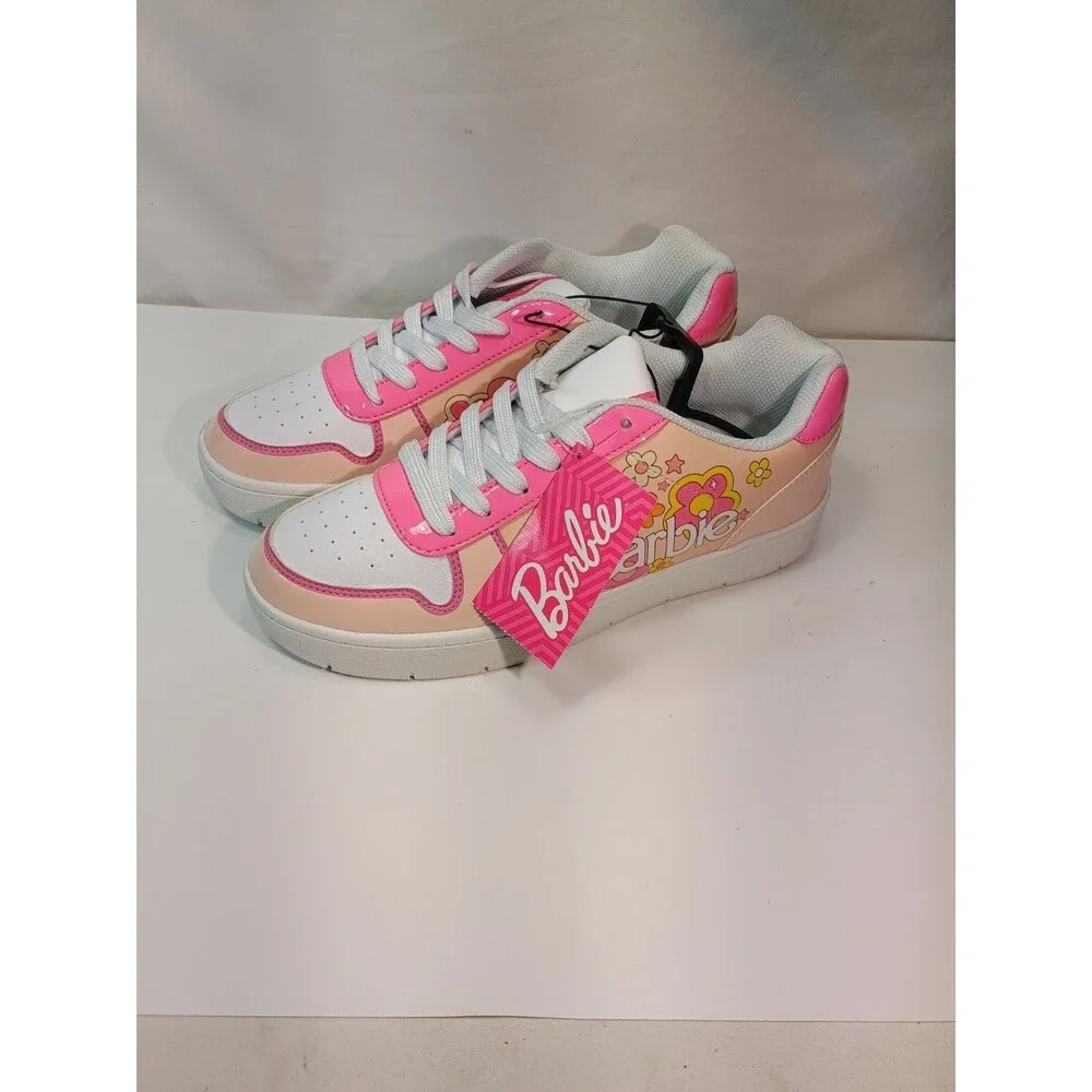 Women's Barbie by Mattel Pink Casual Sneaker Sizes 8 New with Tags